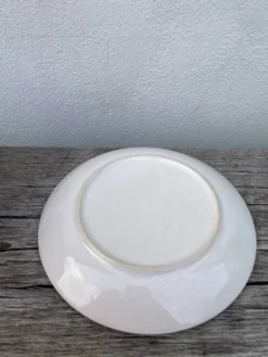 8 assiettes à dessert à carreaux verte et bleu