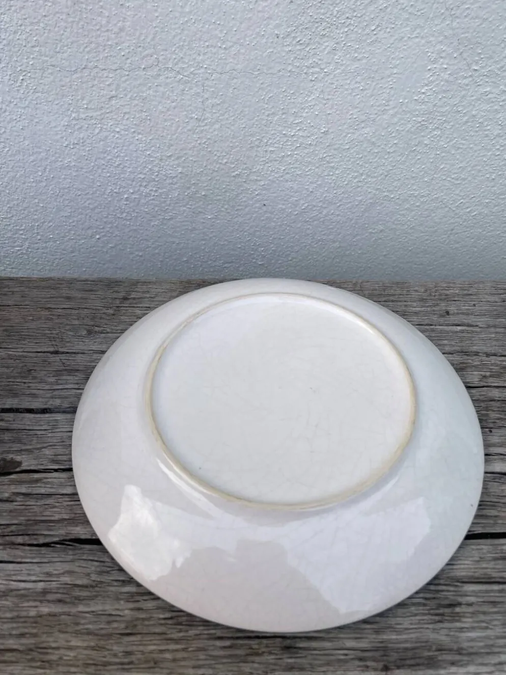8 assiettes à dessert à carreaux verte et bleu