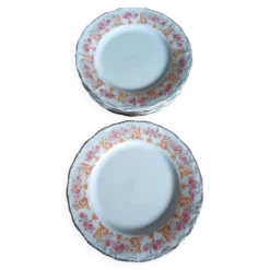 Assiettes à dessert Digoin ×10
