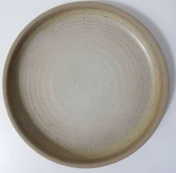 6 assiettes à dessert en grès vintage