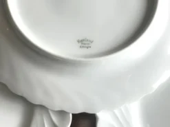 10 assiettes à dessert en porcelaine de Limoges Haviland modèle Torse