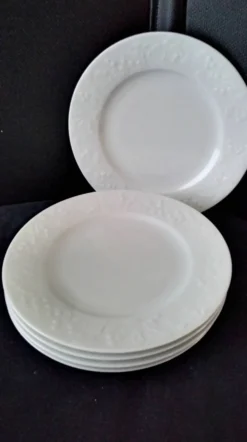 5 Assiettes à dessert en Porcelaine de Limoges