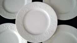 5 Assiettes à dessert en Porcelaine de Limoges