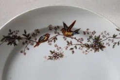 2 Assiettes à dessert Faïence d'Onnaing Nord de la France