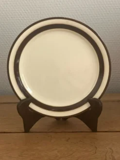 6 assiettes à dessert italiennes Pagmossin en céramique