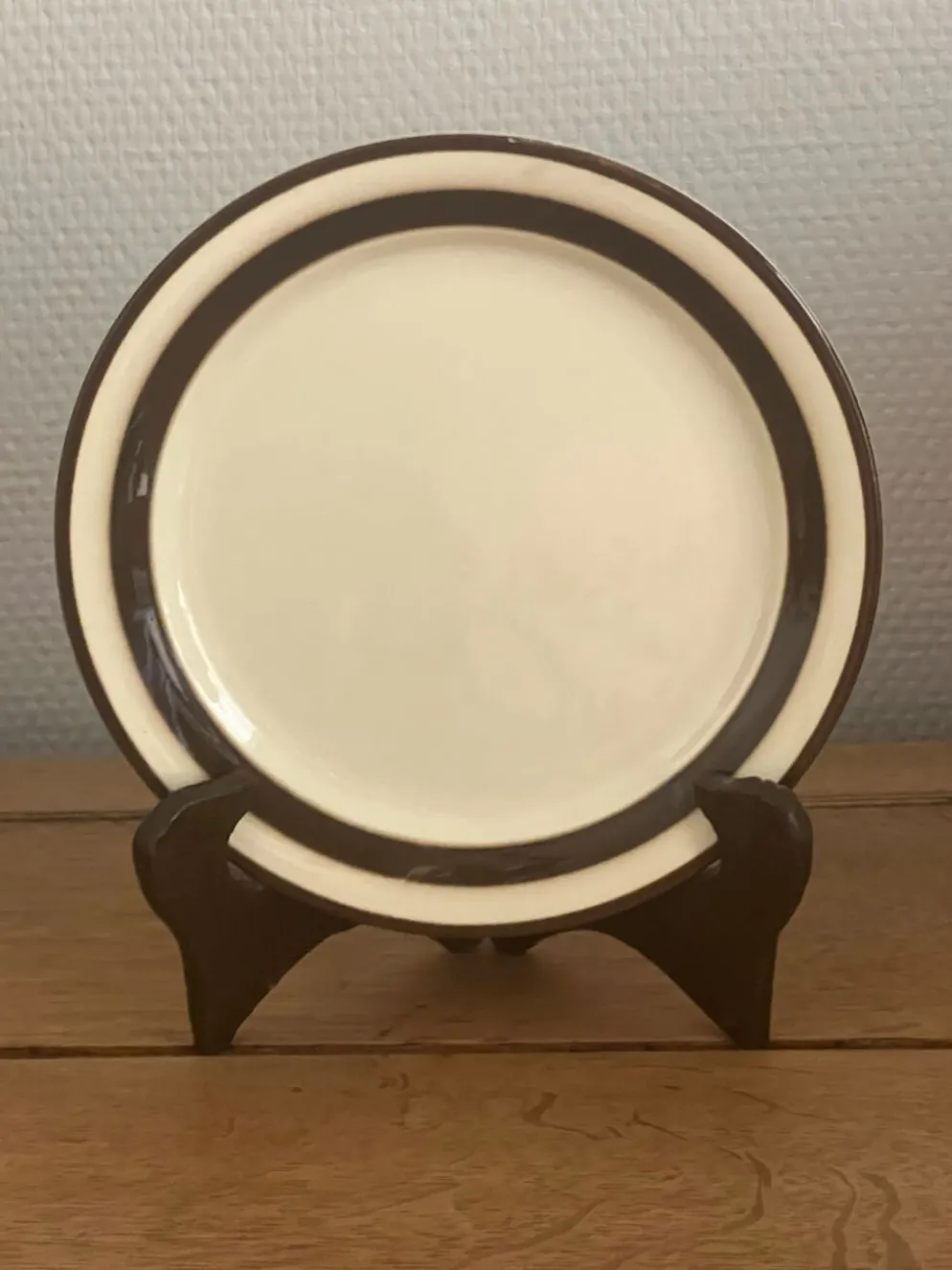 6 assiettes à dessert italiennes Pagmossin en céramique