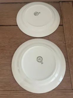 6 assiettes à dessert italiennes Pagmossin en céramique