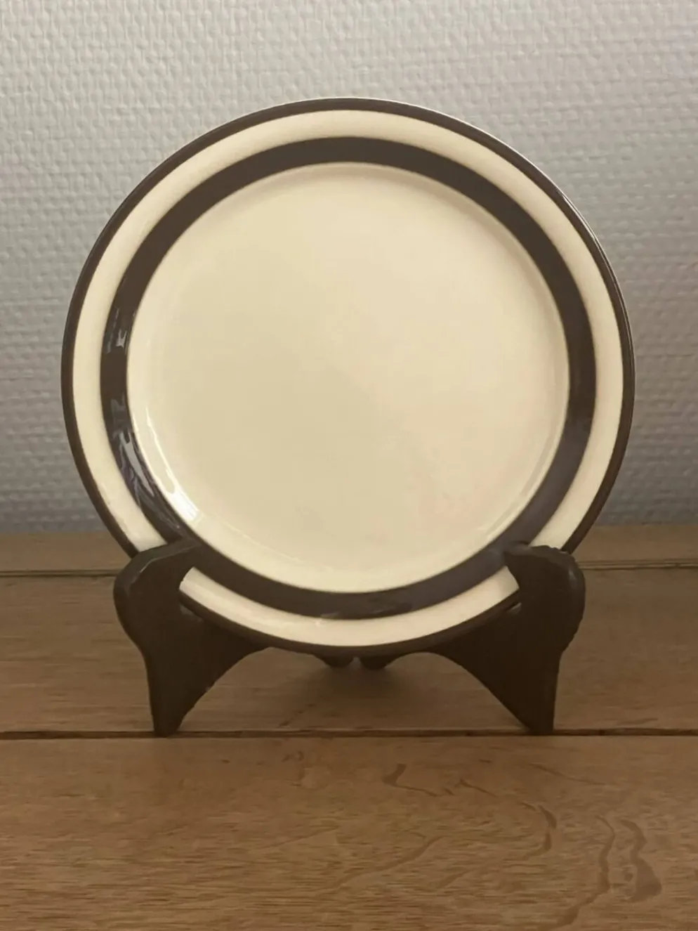6 assiettes à dessert italiennes Pagmossin en céramique