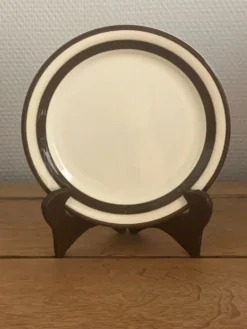 6 assiettes à dessert italiennes Pagmossin en céramique