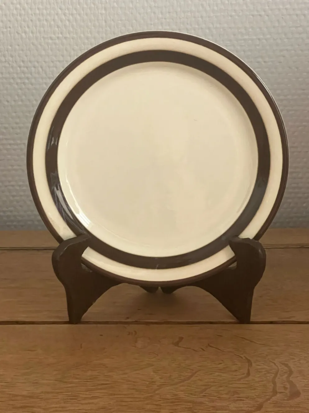 6 assiettes à dessert italiennes Pagmossin en céramique
