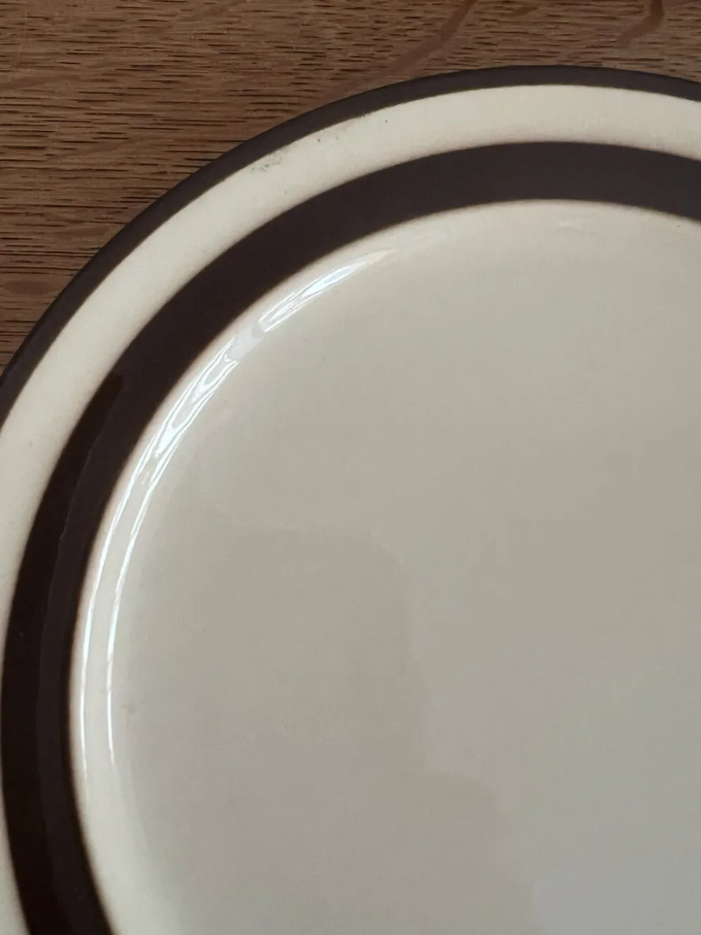 6 assiettes à dessert italiennes Pagmossin en céramique