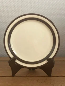 6 assiettes à dessert italiennes Pagmossin en céramique