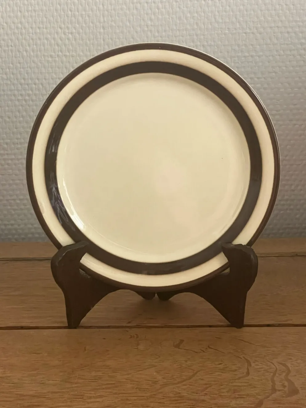 6 assiettes à dessert italiennes Pagmossin en céramique