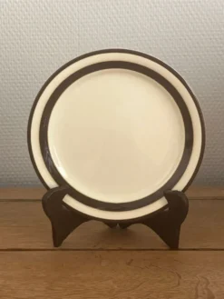 6 assiettes à dessert italiennes Pagmossin en céramique