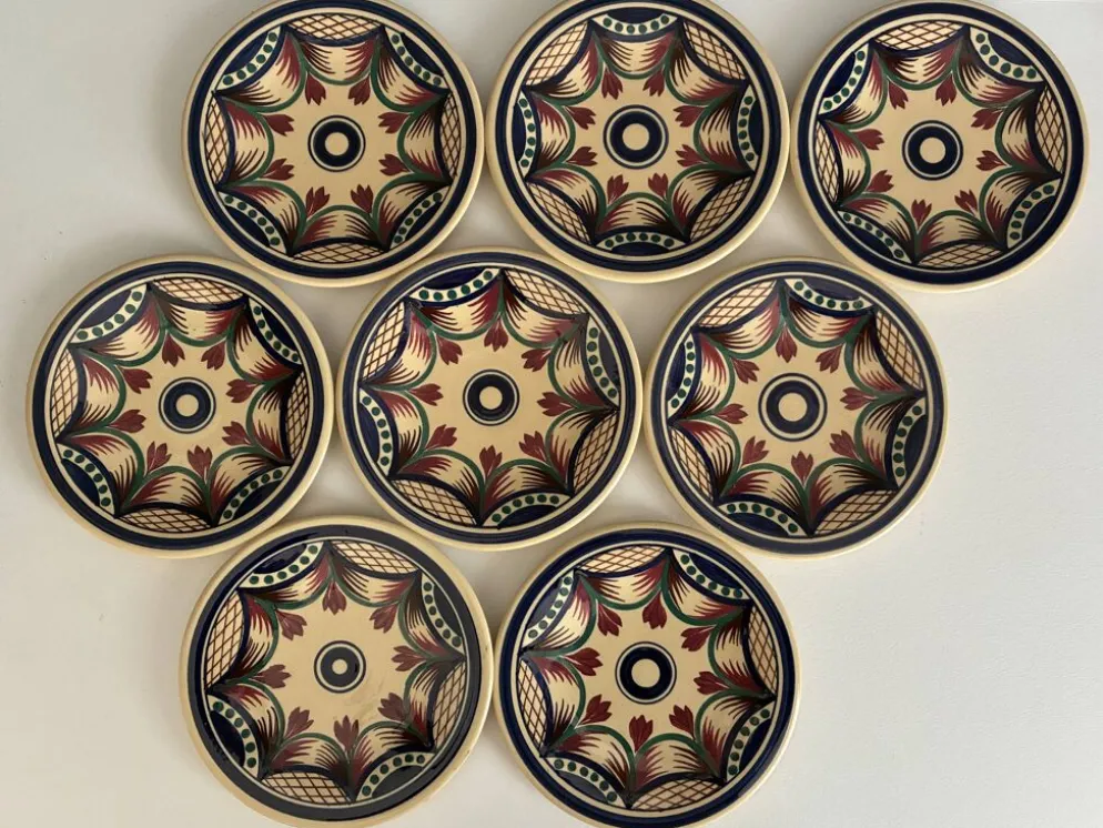 8 assiettes à dessert Keraluc