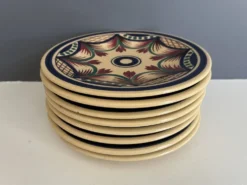 8 assiettes à dessert Keraluc