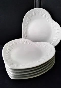 6 Assiettes à dessert Limoges Ph. Deshoulières Modèle California