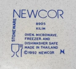 2 assiettes à dessert Newcor 