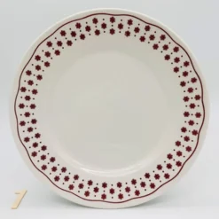 6 Assiettes à dessert “ Nuova Fontebasso”, Italie.
