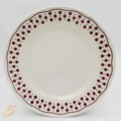 6 Assiettes à dessert “ Nuova Fontebasso”, Italie.