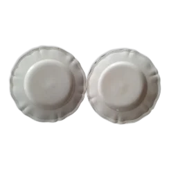 2 assiettes à dessert Sarreguemines