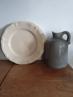 2 assiettes à dessert Sarreguemines