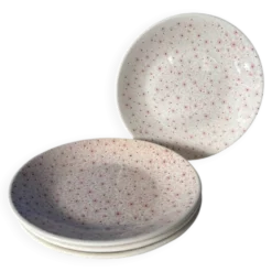 Assiettes dessert Sarreguemines vintage - Lot de 4 assiettes anciennes