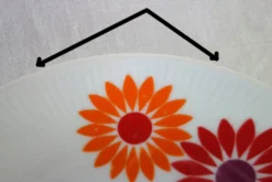 8 assiettes à dessert Seltmann Weiden West Germany 70's