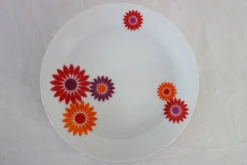 8 assiettes à dessert Seltmann Weiden West Germany 70's