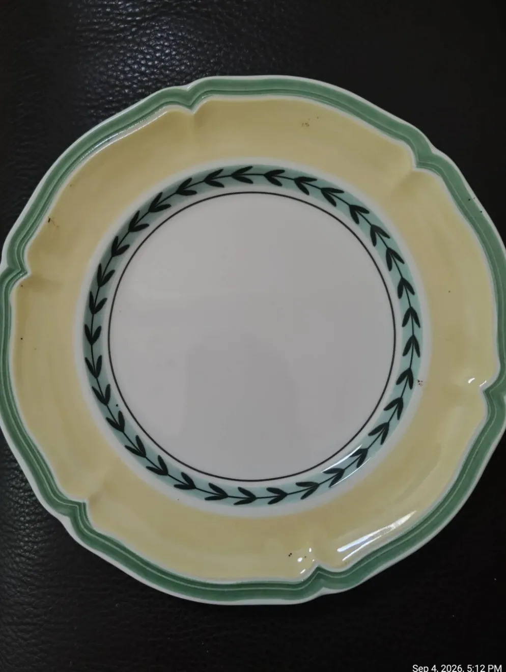 12 assiettes à dessert Villeroy et Boch