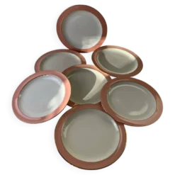 Assiettes à dessert vintage
