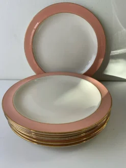 Assiettes à dessert vintage