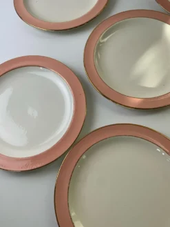 Assiettes à dessert vintage