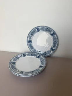 4 assiettes à dessert vintage de CM&C modèle Massena 220618