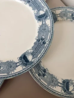 4 assiettes à dessert vintage de CM&C modèle Massena 220618