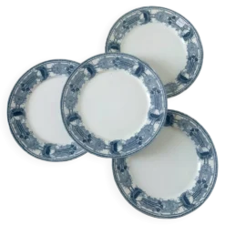 4 assiettes à dessert vintage de CM&C modèle Massena 220618