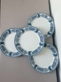 4 assiettes à dessert vintage de CM&C modèle Massena 220618