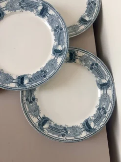 4 assiettes à dessert vintage de CM&C modèle Massena 220618