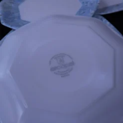 6 assiettes à dessert vintage octogonales Arcopal