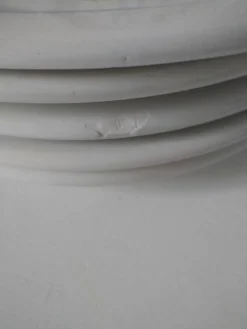 6 assiettes à dessert vintage Quadrifoglio italiennes décor myosotis