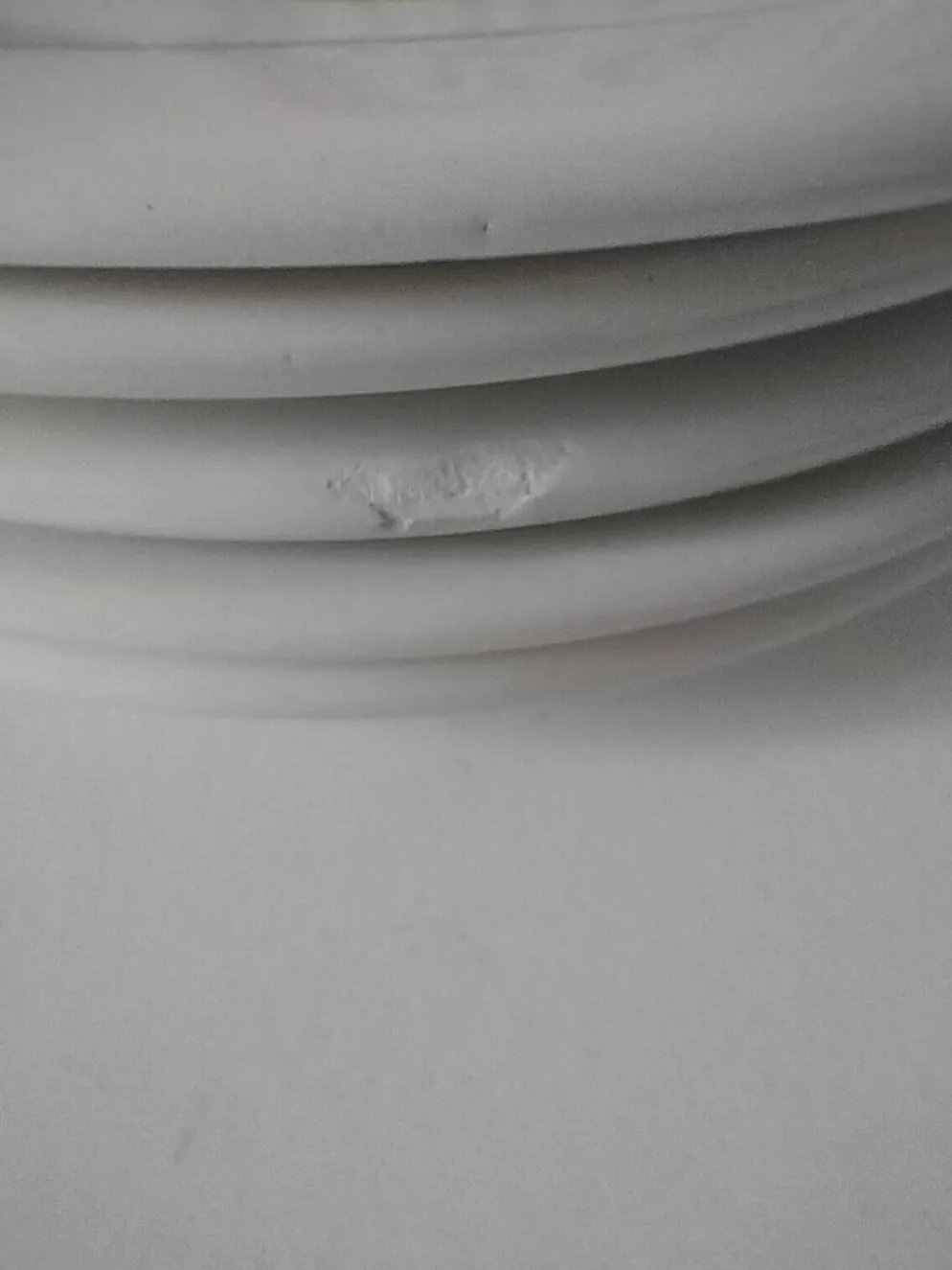6 assiettes à dessert vintage Quadrifoglio italiennes décor myosotis