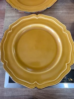 4 assiettes Dieulefit milon terre vernissée
