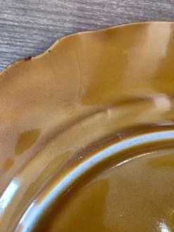 5 assiettes Dieulefit Milon terre vernissée