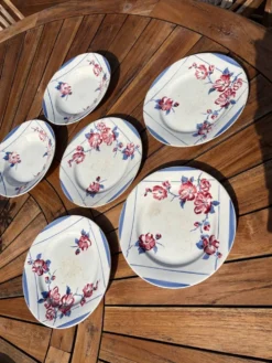 Assiettes Digoin Sarreguemines