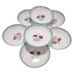 Assiettes Digoin Sarreguemines