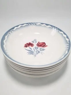 Assiettes Digoin Sarreguemines