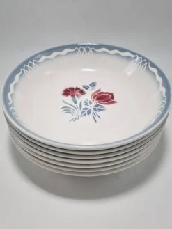 Assiettes Digoin Sarreguemines