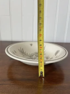 2 assiettes en céramique anglaise Grindley