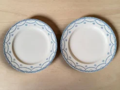 6 assiettes en faïence anglaise "Cheltenham" — F. Winkle & Co