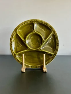 Assiettes en faïence Gien